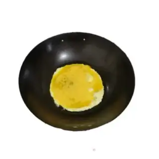 Make Pepper ham and eggs step 0