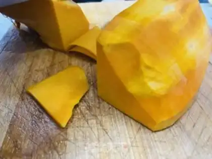 Make Clear the pumpkin step 0