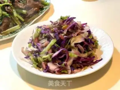 Make The cabbage blue step 4