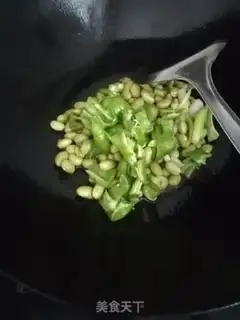 Make Bean fried meat step 5