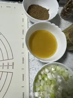 Make Onion waffles step 1