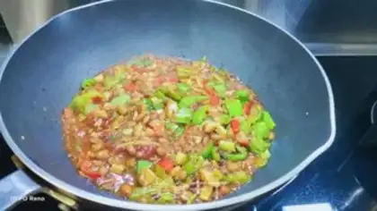 Make Pyramid and watermelon beans step 8