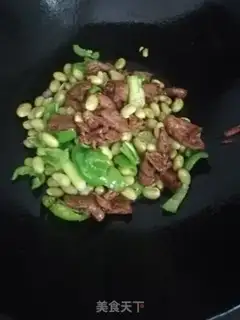 Make Bean fried meat step 6