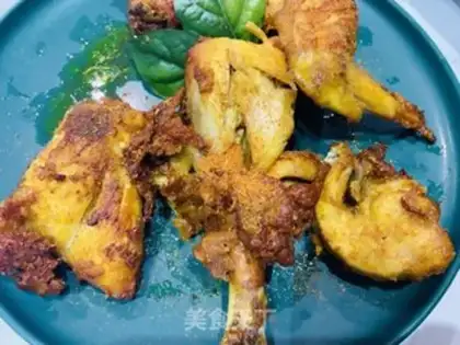 Make Fry chicken step 8