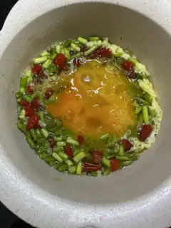 Make Egg garlic step 2