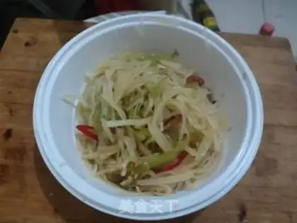 Make Spicy potatoes step 12