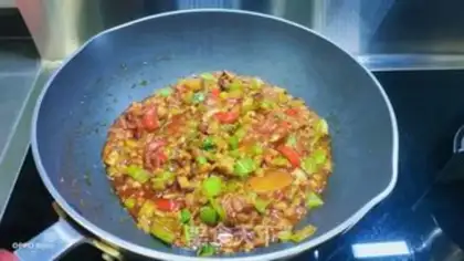 Make Pyramid and watermelon beans step 10