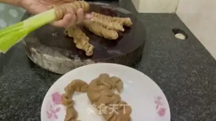 Make Fat intestines and onions step 4