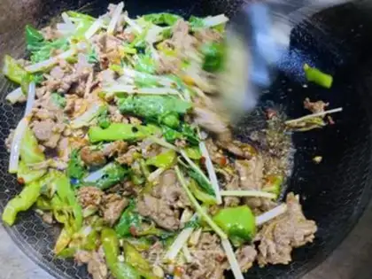 Make Celery beef step 13