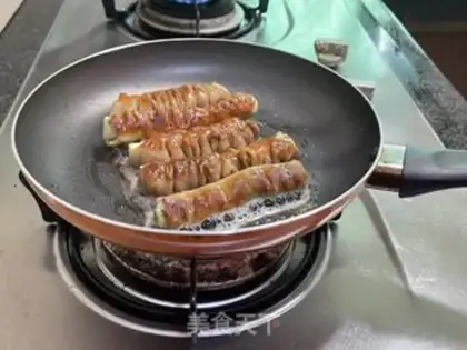 Make Fat intestines and onions step 7