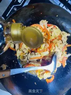 Make Sweet peppers, ginger fried meat step 9