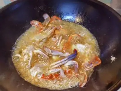 Make Curry and crab step 7