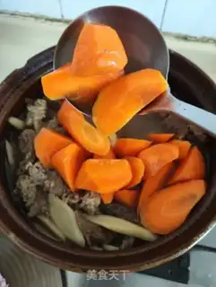 Make Cream carrot beef step 8