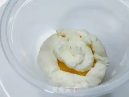 Make Mango box cake step 7