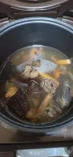 Make With a cow and a chicken soup step 6
