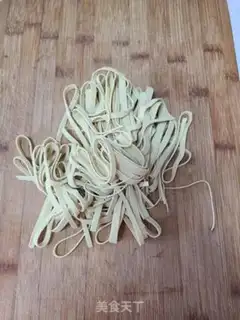 Make Autumn fried tofu step 1