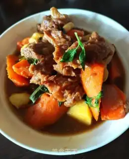 Make Cream carrot beef step 10