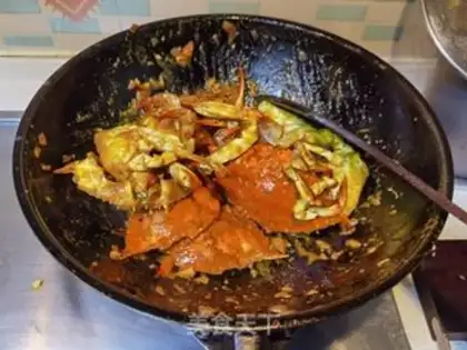 Make Curry and crab step 15