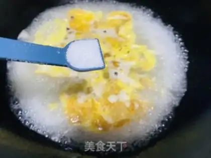 Make Blanche egg soup step 10