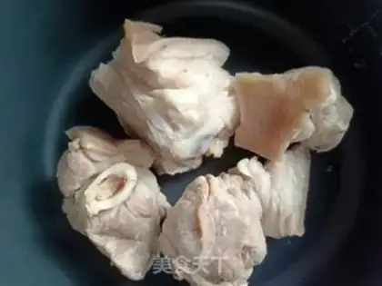 Make A gel sauce meat step 1