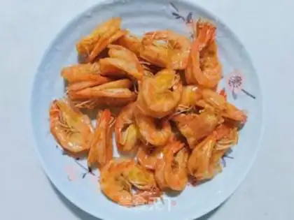 Make Garlic shrimp step 3