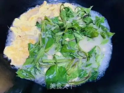 Make Blanche egg soup step 12