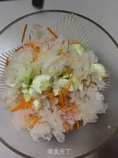 Make The silver ear of the cold cucumber step 5