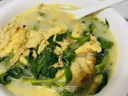 Make Blanche egg soup step 14