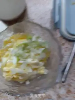 Make Garlic fried eggs step 2
