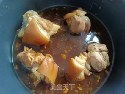 Make A gel sauce meat step 6
