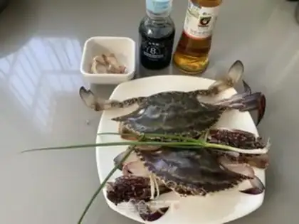 Make Fried crabs step 0