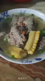 Make Spinal corn soup step 5