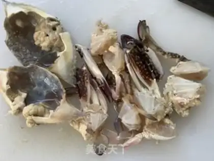 Make Fried crabs step 1