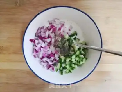 Make Open sandwich step 1