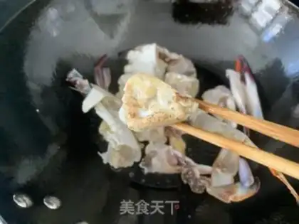 Make Fried crabs step 4