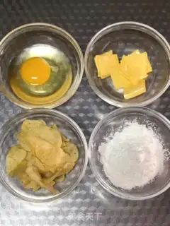 Make Cheese mashed potato ball step 1