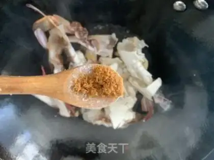 Make Fried crabs step 7