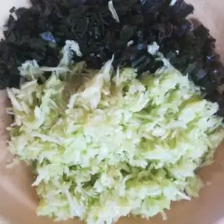 Make Cabbage fan bag step 4