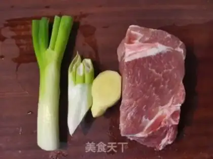 Make Twin pepper fried meat step 0