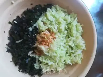 Make Cabbage fan bag step 5