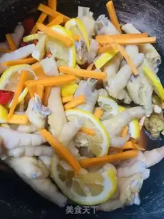 Make Lemon chicken claws step 15