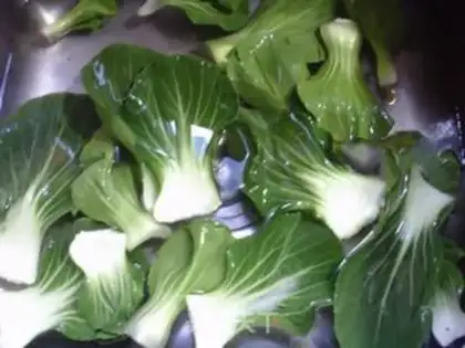 Make Egg green tofu soup step 5
