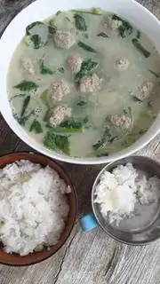 Make Clean waterball soup step 4