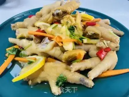 Make Lemon chicken claws step 18