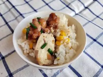Make Tofu steamed chicken legs step 8