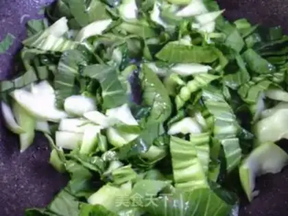 Make Egg green tofu soup step 9