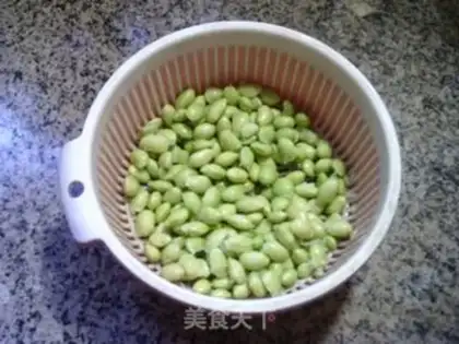 Make The pickle beans are fired step 1