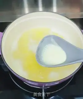 Make A little rice congee from the sea cucumber step 6