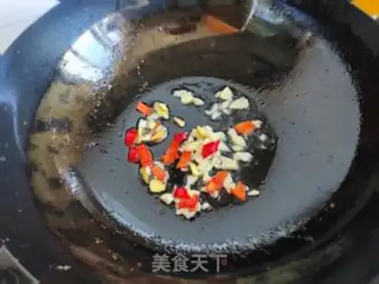 Make White green pepper, pork liver step 6