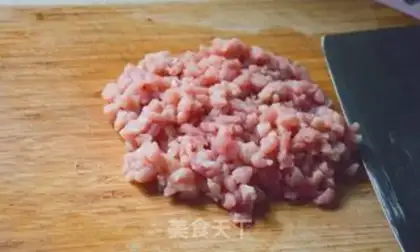 Make Peas noodles step 1